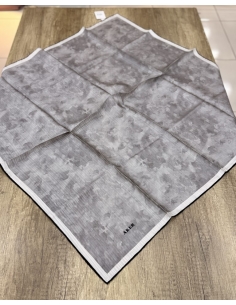 AKER BULUT DESEN KAMPANYALI İPEK EŞARP 7208404 GRİ