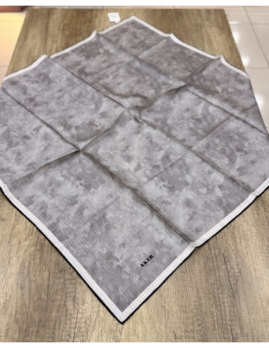 AKER BULUT DESEN KAMPANYALI İPEK EŞARP 7208404 GRİ