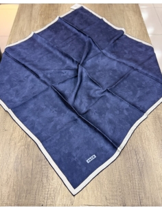 AKER BULUT DESEN KAMPANYALI İPEK EŞARP 7208406 LACİVERT