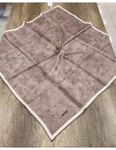 AKER BULUT DESEN KAMPANYALI İPEK EŞARP 7208407 PUDRA