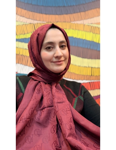 LEVİDOR NAİA MONOGRAM ŞAL