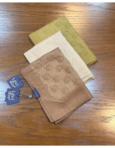 LEVİDOR NAİA MONOGRAM ŞAL