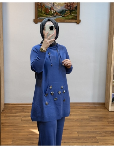 N PRİVE MERSERİZE TAKIM F17020 MAVİ