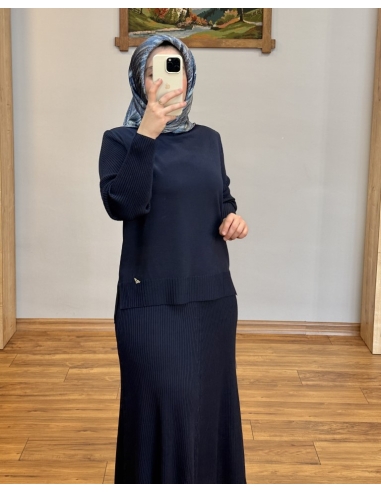 ALVİNA SOĞUK İPLİK TAKIM 45860 LACİVERT