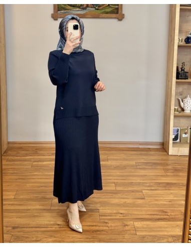 ALVİNA SOĞUK İPLİK TAKIM 45860 LACİVERT