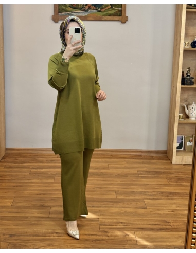 ALVİNA SOĞUK İPLİK TAKIM 45866 YEŞİL