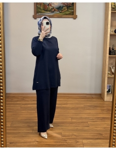 ALVİNA SOĞUK İPLİK TAKIM 45867 LACİVERT