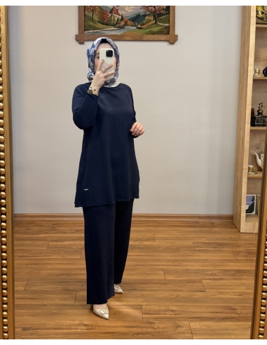 ALVİNA SOĞUK İPLİK TAKIM 45867 LACİVERT