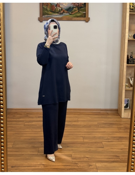 ALVİNA SOĞUK İPLİK TAKIM 45867 LACİVERT