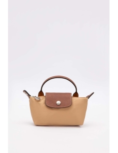 Lacivert Mini Boy Deri Kapak Detaylı El Çantası 930446 CAMEL