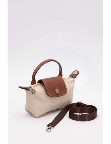 Lacivert Mini Boy Deri Kapak Detaylı El Çantası...