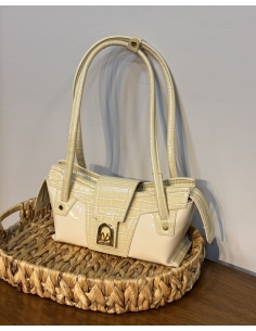 LEVİDOR RUGAN BAGET OMUZ ÇANTASI 930524 KREM