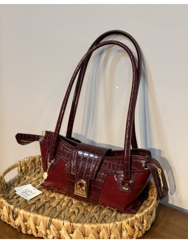 LEVİDOR RUGAN BAGET OMUZ ÇANTASI 930524 BORDO