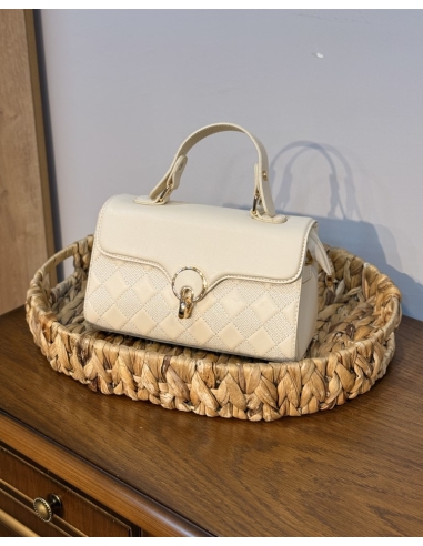 LEVİDOR DAMA DESEN OMUZ ÇANTASI 930085 TAŞ