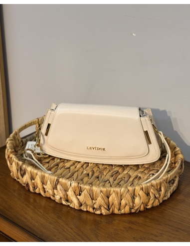 LEVİDOR KAPAKLI BAGET ÇANTA 930512 KREM