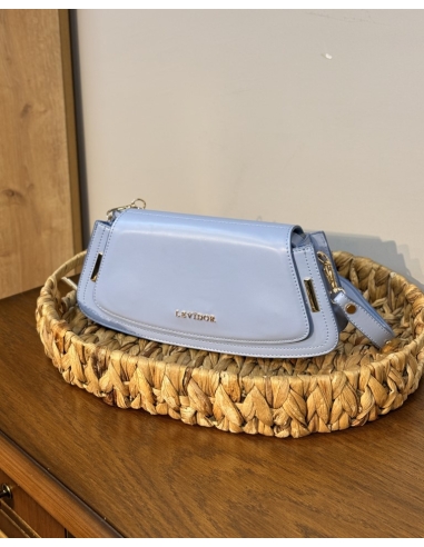 LEVİDOR KAPAKLI BAGET ÇANTA 930512 MAVİ