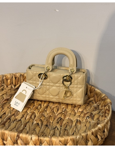 LEVİDOR ZİNCİR DETAYLI OMUZ ÇANTASI 930337 VİZON