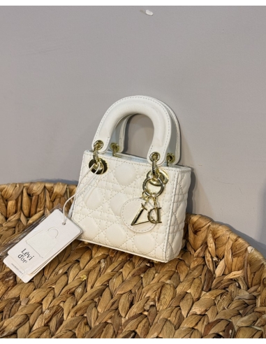 LEVİDOR MİNİ KAPİTONE EL ÇANTASI 930334 BEYAZ