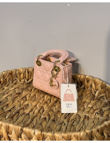 LEVİDOR MİNİ KAPİTONE EL ÇANTASI 930334 PEMBE