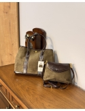 LEVİDOR PREMİUM SÜET ÇANTA 930677 HAKİ