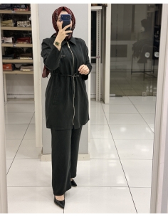 KONSEVİL İPEK CUPRA TAKIM 3024 siyah