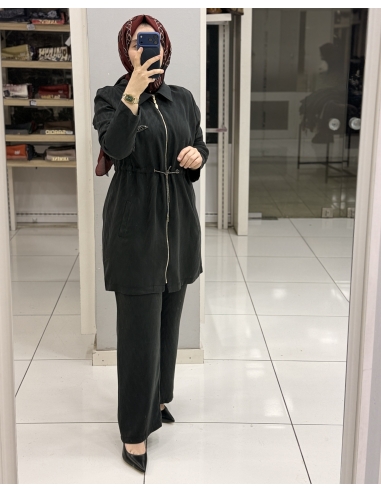 KONSEVİL İPEK CUPRA TAKIM 3024 siyah