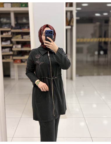 KONSEVİL İPEK CUPRA TAKIM 3024 siyah