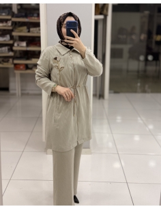 KONSEVİL İPEK CUPRA TAKIM 3024 taş 2