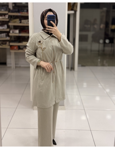 KONSEVİL İPEK CUPRA TAKIM 3024 taş