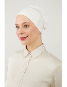 LAVENDER SİLİKONLU GÜPÜR BONE 5353B KREM