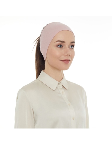 LAVENDER SİLİKONLU BANDANA BONE 5325BB PUDRA