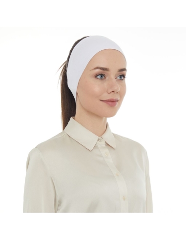 LAVENDER SİLİKONLU BANDANA BONE 5325BB BEYAZ