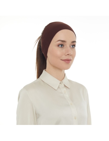LAVENDER SİLİKONLU BANDANA BONE 5325BB KAHVE