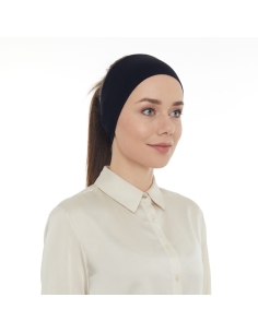 LAVENDER SİLİKONLU BANDANA BONE 5325BB SİYAH