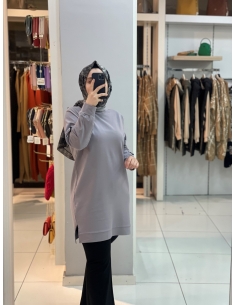 2 İplik Sweat  5253 Gri