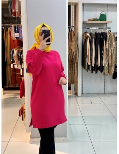 2 İplik Sweat 5253 Fuşya