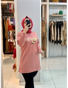 2 İplik  Sweat 5856 Pudra