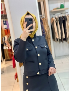 Orhan 2li Scuba Takım Lacivert 2