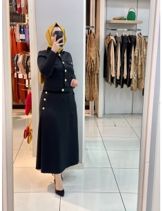 Orhan 2li Scuba Takım Siyah 2