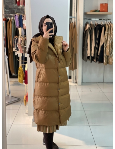 Özmenler Şişme Mont Camel