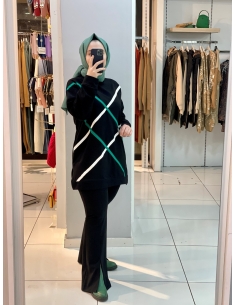 2 İplik Sweat  2649 siyah