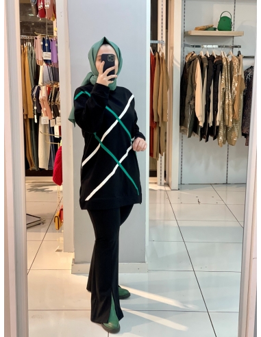 2 İplik Sweat  2649 siyah