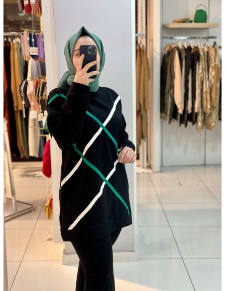 2 İplik Sweat  2649 siyah