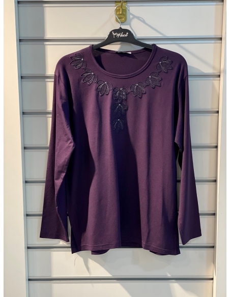 İrem Anne Penyesi Taşlı mor