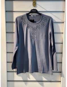 İrem Anne Penyesi Taşlı Gri