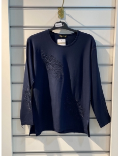 Özcan Anne Penyesi Taşlı Lacivert