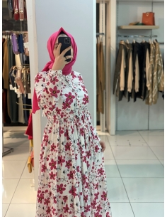 Bahar Elbise pembe 2