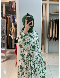 Bahar Elbise Yeşil 2