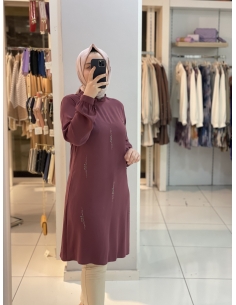 Pırlanta Tunik gül rengi