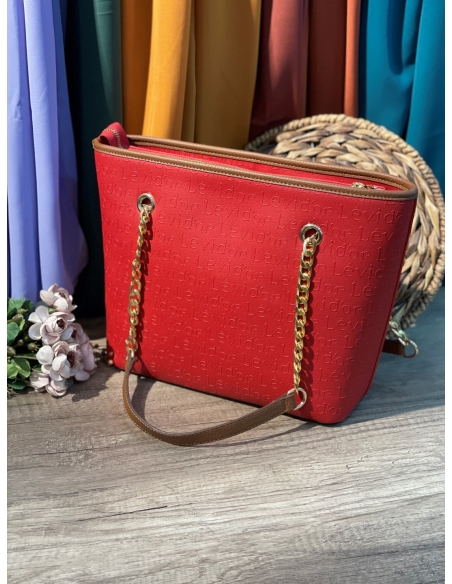 Levidor Bayan Lazer Çanta 21183 KIRMIZI